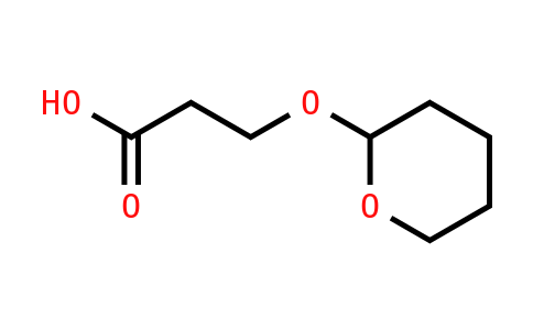 2062017 - 3-[(2RS)-tetrahydro-2H-pyran-2-yloxy]propanoic acid | CAS 1221443-23-7